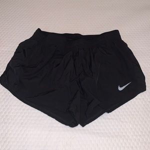 Black Nike dry fit running shorts